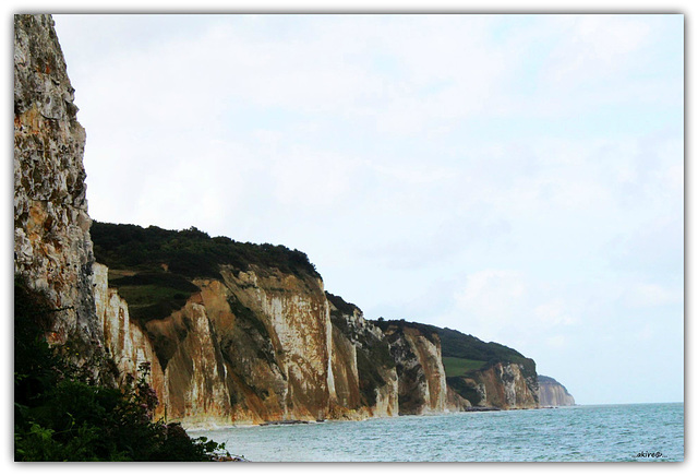 ...sur la côte de Normandie...