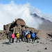 Kilimanjaro, My Friends at the Mark of the Kibo Camp (4720m)