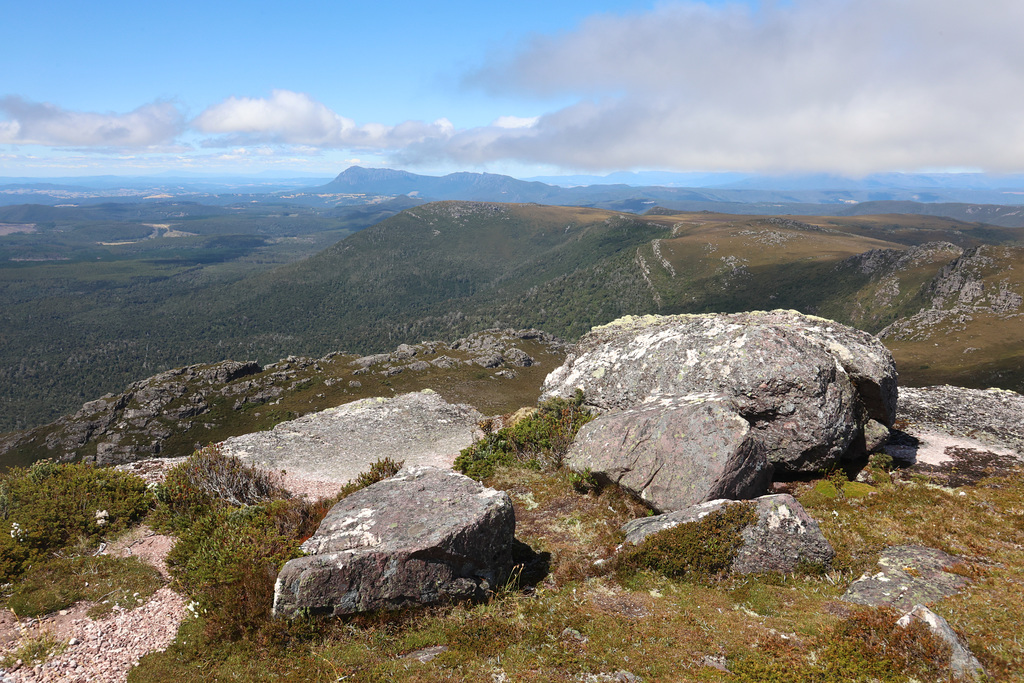 Near the summit of Black Bluff