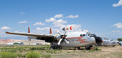 Greybull WY aerial firefighting museum C-119  (#0584)
