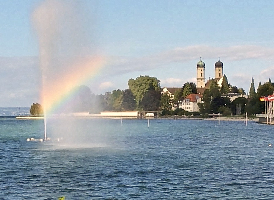 Der Bodensee in Friedrichshafen