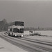 An Ambassador Travel MCW Metroliner on the A11 at Barton Mills – 6 Jan 1985 (6-9)