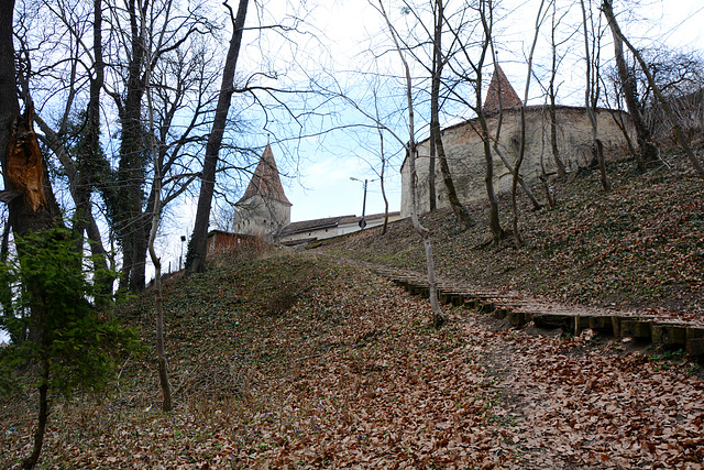 Romania, Sighisoara, Climb Path to the Fortress