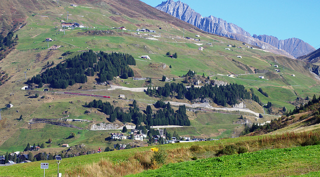 Oberalppass Andermatt Schweiz