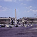 Paris (75). Juin 1973. Place de la Concorde. (Diapositivre numérisée).