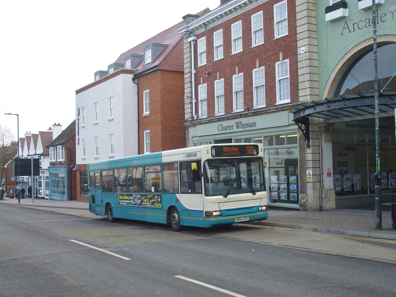 DSCF0776 Arriva 3809 (SN54 GPO) in Letchworth - 23 Feb 2018