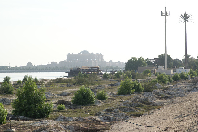 Looking Towards The Emirates Palace