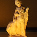 Child Wearing a Cloak Playing with a Swan Terracotta Figurine in the Louvre, June 2013