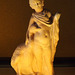 Child Wearing a Cloak Playing with a Swan Terracotta Figurine in the Louvre, June 2013