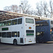 DSCF5672 Big Green Bus Co LR52 KWO and Stagecoach 15958 (YN14 OXJ) in Cambridge - 12 Dec 2018
