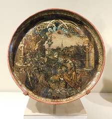 Paten with Abraham and Melchizidek in the Cloisters, October 2017