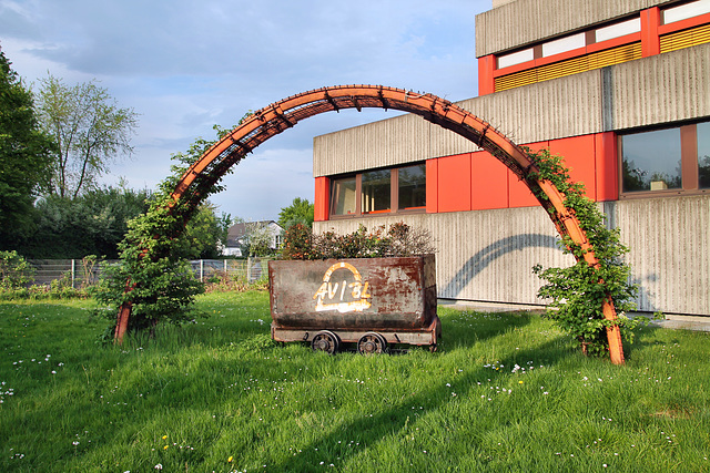 Erinnerung an den Bergbau in Marl