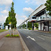 Emil-Figge-Straße mit H-Bahn-Station "Technologiezentrum" (Dortmund-Barop) / 2.06.2018