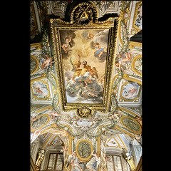 Painted roof.