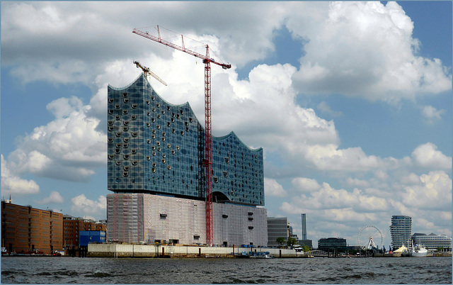 View on 'Elphi' ~ Elbe Philharmonic Hall, Hamburg...