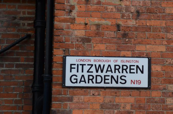 Fitzwarren Gardens, N19