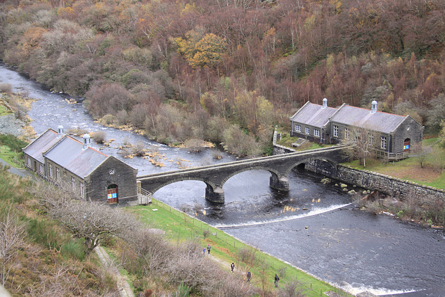 Caban-coch waterworks