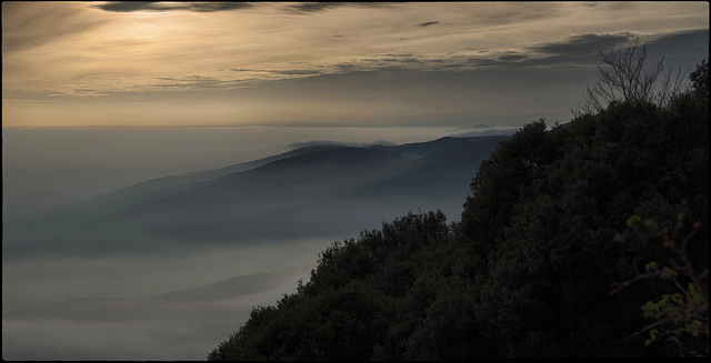 Crepuscle al Montseny