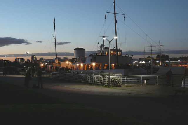 MV Balmoral At Glasgow Science Centre