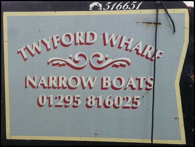 Twyford Wharf narrowboat