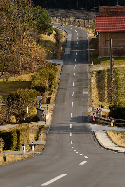 eine ganz normale Straße