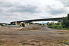 Blick zur Berliner Brücke der A59 (Duisburg-Meiderich) / 22.07.2023