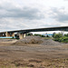 Blick zur Berliner Brücke der A59 (Duisburg-Meiderich) / 22.07.2023