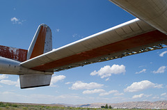 Greybull WY aerial firefighting museum C-119  (#0593)