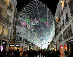 Lights for Malaga Carnival