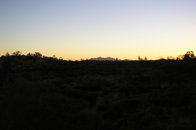 Kata Tjuta At Sunset