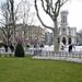 Saint-Etienne (42) 20 mars 2010. Place Jean Jaurès et cathédrale Saint-Charles.