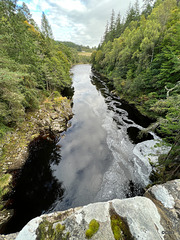 The River Findhorn from the Daltulich Bridge
