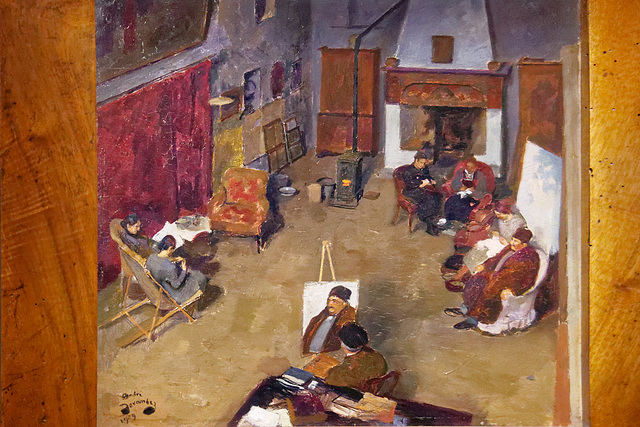 "Visiteurs à l'atelier" (1939)