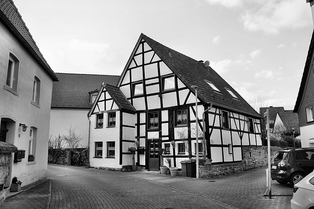 Fachwerkhaus an der Niederstraße (Schwerte-Westhofen) / 7.o3.2021