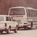 Percivals Motors/Abingdon Coaches 5615 RO on the A11 east of Barton Mills – 14 April 1985 (14-10)