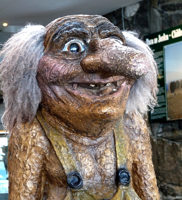 Troll at  the North Cape Visitor Centre