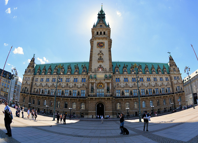 Hamburger Rathaus-Der Treffpunkt!