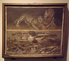 Mosaic with Animals from the House of the Faun in Pompeii in the Naples Archaeological Museum, July 2012