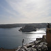 Fort St Angelo from Upper Barrakka Gardens, Valletta 2006