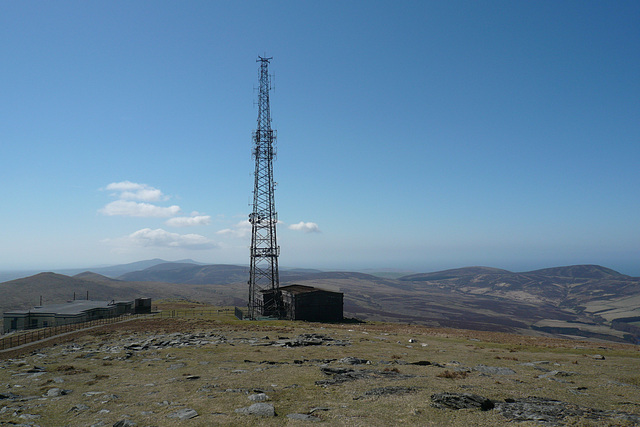 Transmitter On Snaefell Summit