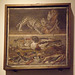 Mosaic with Animals from the House of the Faun in Pompeii in the Naples Archaeological Museum, July 2012