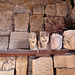 bakewell  church, derbs (84)c14/c15 heads, c12/c13 cross slabs in the porch