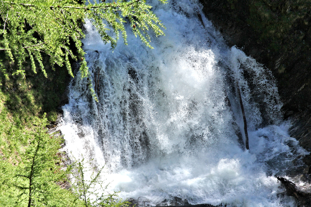 Wasserfall in der Schramme