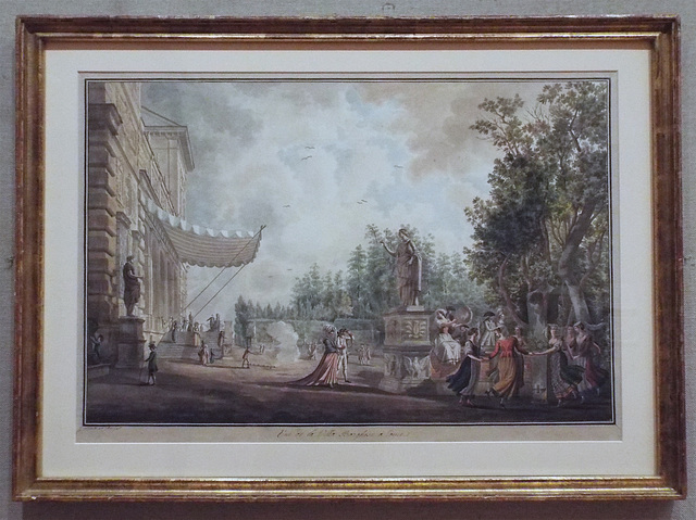 The Villa Borghese by Volpato and Ducros in the Metropolitan Museum of Art, July 2018