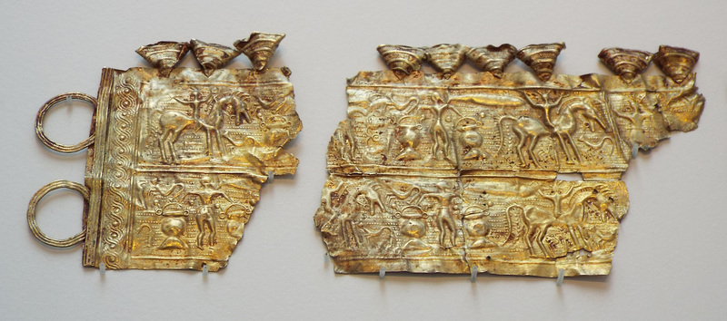 Diadem Belt from Mones in the Archaeological Museum of Madrid, October 2022