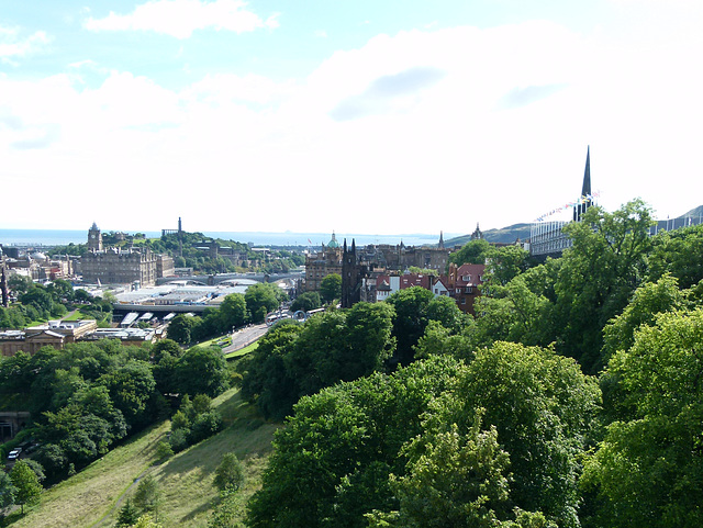 Blick vom Edinburgh Castle