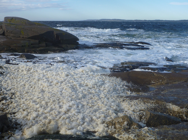 Moutmarka, sea-sudded shore