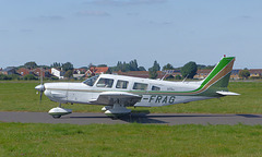 G-FRAG at Solent Airport - 25 August 2021