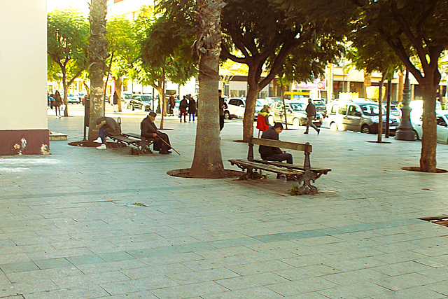 Place d'Oujda.Maroc. Place d'Oujda.Maroc.