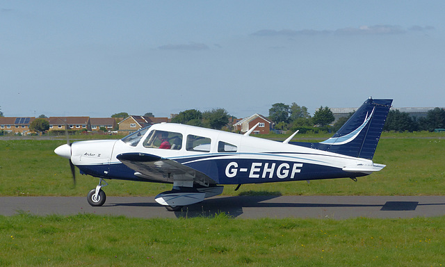 G-EHGF at Solent Airport - 25 August 2021